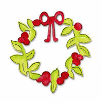 Sizzix - Originals Die - Christmas Collection - Die Cutting Template - Large - Christmas Wreath, CLEARANCE