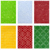 Sizzix - Texturz - Ornament Collection - Christmas - Texture Plates - Kit 10, CLEARANCE
