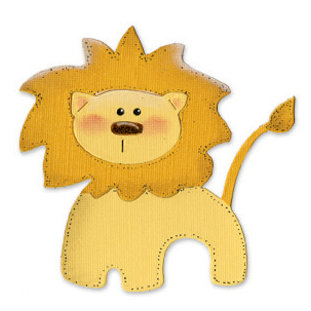 Sizzix - Originals Die - Die Cutting Template - Large - Circus Lion, CLEARANCE