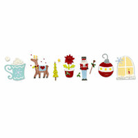 Sizzix - Sizzlits Decorative Strip Die - Die Cutting Template - Christmas Advent Calendar 2, CLEARANCE