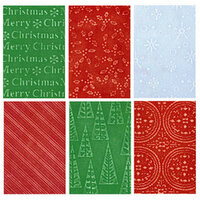 Sizzix - Texturz - Ornament Collection - Christmas - Texture Plates - Kit 13