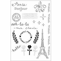 Sizzix - Clear Stamps - France