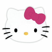 Sizzix - Originals Die - Hello Kitty Collection - Die Cutting Template - Large - Hello Kitty Face with Bow