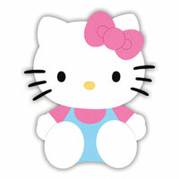 Sizzix - Originals Die - Hello Kitty Collection - Die Cutting Template - Large - Hello Kitty Sitting