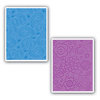 Sizzix - Textured Impressions - Embossing Folders - Spring Flowers and Paisley Set
