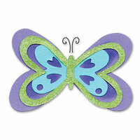 Sizzix - Bigz Die - In Bloom Collection - Die Cutting Template - Build A Butterfly, CLEARANCE