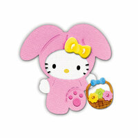 Sizzix - Sizzlits Die - Hello Kitty Collection - Die Cutting Template - Medium - Hello Kitty with Bunny Costume