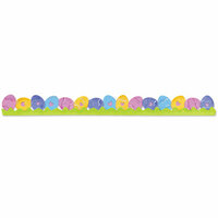 Sizzix - Sizzlits Decorative Strip Die - Hello Kitty Collection - Die Cutting Template - Easter Eggs, CLEARANCE