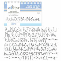 Sizzix - EClips - Electronic Shape Cutting System - Cartridge - Giddy Me and Moon Doggy Alphabets