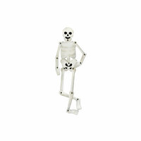 Sizzix - Bigz Die - Halloween Collection - Die Cutting Template - Skeleton, Movable