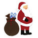 Sizzix - Sizzlits Die - Christmas - Die Cutting Template - Medium - Santa Set