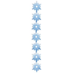 Sizzix - Sizzlits Decorative Strip Die - Christmas Collection - Die Cutting Template - Snowflakes