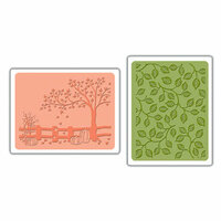 Sizzix - Textured Impressions - Embossing Folders - Fall Set