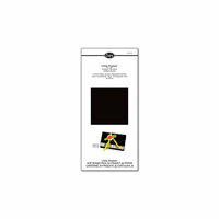 Sizzix - Little Sizzles - 6 x 13 Mat Board Pack, 6 Black Sheets