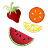Sizzix - Summer Collection - Sizzlits Die - Medium - 3 Pack - Summer Fruit Set 2