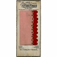 Sizzix - Tim Holtz - Alterations Collection - On the Edge Die - Scallops