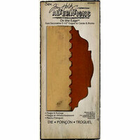 Sizzix - Tim Holtz - Alterations Collection - On the Edge Die - Plaque and Postage