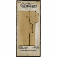Sizzix - Tim Holtz - Alterations Collection - On the Edge Die - File Tabs