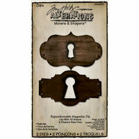 Sizzix - Tim Holtz - Alterations Collection - Movers and Shapers Die - Keyholes