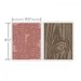 Sizzix - Tim Holtz - Texture Fades - Alterations Collection - Embossing Folders - Bricked and Woodgrain Set