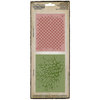 Sizzix - Tim Holtz - Texture Fades - Alterations Collection - Embossing Folders - Checkerboard and Cracked Set