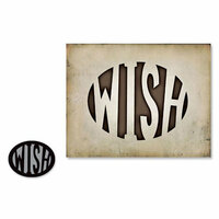 Sizzix - Tim Holtz - Alterations Collection - Movers and Shapers Die - Wish