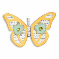 Sizzix - Fresh Vintage Collection - ScoreBoards Die - Butterfly