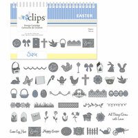 Sizzix - EClips - Electronic Shape Cutting System - Cartridge - Easter