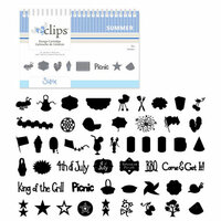 Sizzix - EClips - Electronic Shape Cutting System - Cartridge - Summer