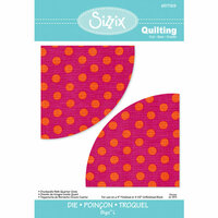 Sizzix - Quilting by Design - Bigz L Die - Drunkard's Path Quarter Circle
