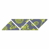 Sizzix - Quilting by Design - Bigz XL Die - Die Cutting Template - 4 Inch Large Finished Triangles