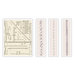 Sizzix - Tim Holtz - Texture Fades - Alterations Collection - Embossing Folders - Pattern and Stitches Set