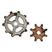 Sizzix - Tim Holtz - Movers and Shapers Die - Alterations Collection - Die Cutting Template - Mini Gears Set