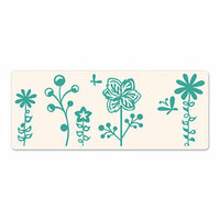 Sizzix - Ink-Its Collection - Letterpress Plate - Butterflies and Flowers