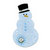 Sizzix - Bigz Dies and Embossing Folder - Christmas - Snowman and Hat