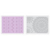 Sizzix - Textured Impressions - It's a Wrap Collection - Embossing Folders - Lace Set