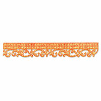 Sizzix - Sizzlits Decorative Strip Die - Decorative Accents Collection - Die Cutting Template - Royal Swirls