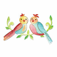 Sizzix - Decorative Accents Collection - Bigz Die - Love Birds
