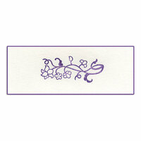 Sizzix - Ink-Its Collection - Letterpress Plate - Flower Vine