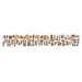 Sizzix - Tim Holtz - Alterations Collection - Decorative Strip Die - Alphabetical Sizzlits