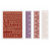 Sizzix - Tim Holtz - Texture Fades - Alterations Collection - Embossing Folders - Valentine Background and Borders Set