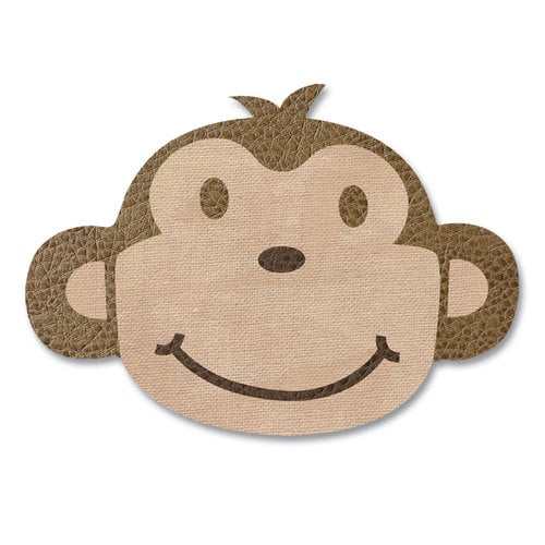 Sizzix - Bigz L Die - Quilting - Applique - Monkey Head