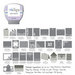 Sizzix - EClips - Electronic Shape Cutting System - Cartridge - Card Fronts