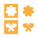 Sizzix - Movers and Shapers Die - Flower and Butterfly Set