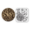 Sizzix - DecoEmboss Die - Vintaj - Embossing Folders - Wildflower Vines