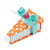 Sizzix - Sweet Treats Collection - ScoreBoards XL Die - Box with Lid, Cake Slice