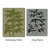 Sizzix - Stamp and Emboss - Hero Arts - Embossing Folder and Repositionable Rubber Stamp - Artistic Fern Set