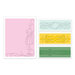 Sizzix - Textured Impressions - Greetings Collection - Embossing Folders - Dress Form Set