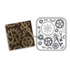 Sizzix - DecoEmboss Die - Vintaj - Embossing Folders - Steampunk Parts