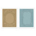 Sizzix - Tim Holtz - Texture Fades - Alterations Collection - Embossing Folders - Book Covers Set